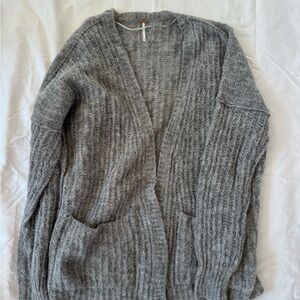 Free People Knit Cardigan Gray Women’s S